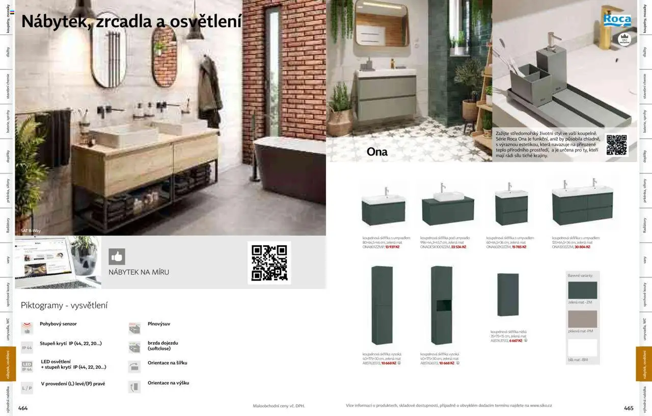 Siko koupelny katalog Koupelny 2025/2026 od 14.10.2025 | Strana: 235 | Produkty: Osvětlení, Umyvadlo, Wc, LED