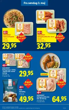 MADVÆRK Hakket kyllingekød, 3-7% fedt. 400 g / pk. gyldig fra 13/09/2026 | Side: 21 | Produkter: Kyllingekød
