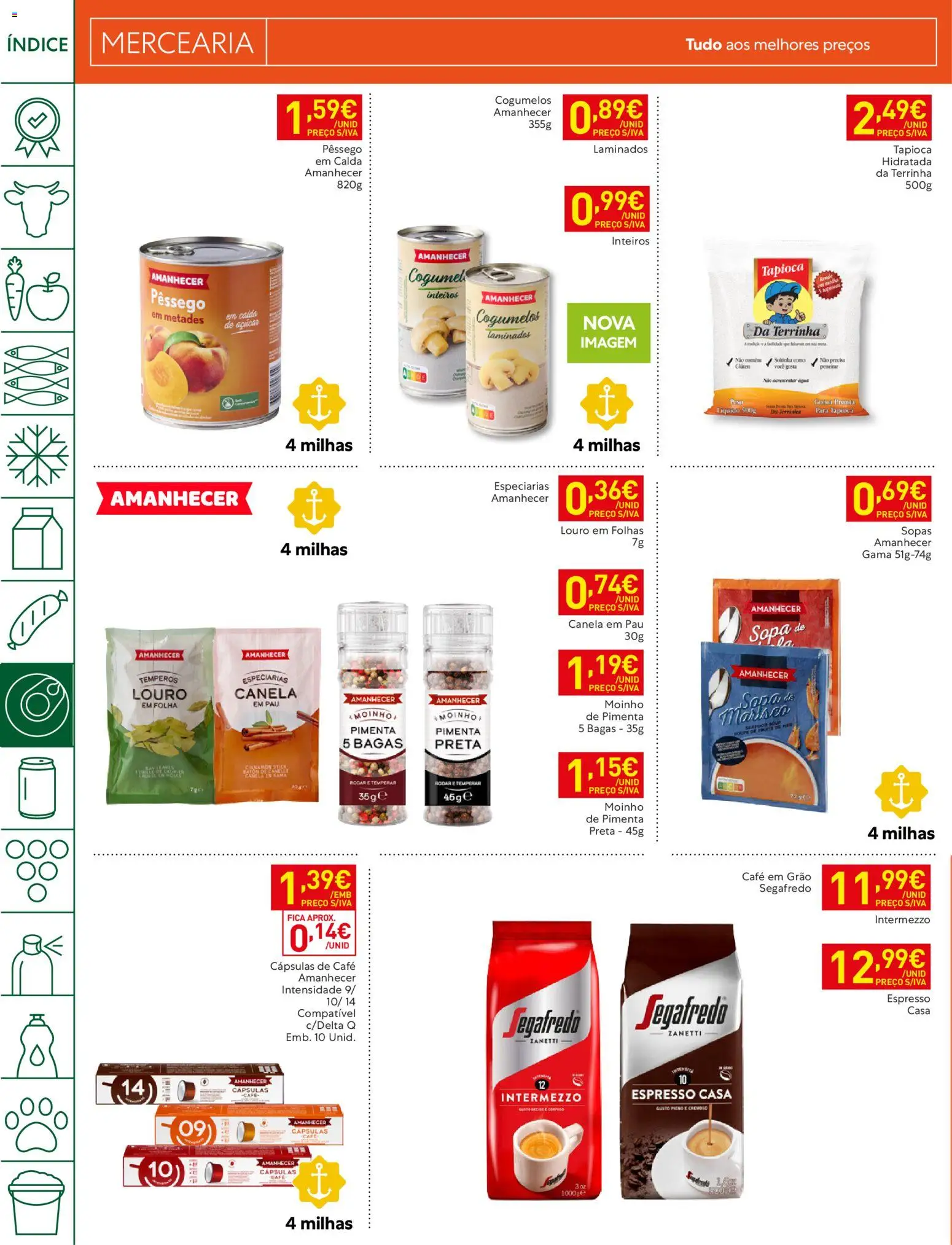 Recheio folheto Madeira │ válido de 20/10/2026 | Página: 16 | Produtos: Sopas, Mercearia, Pimenta, Cápsulas café
