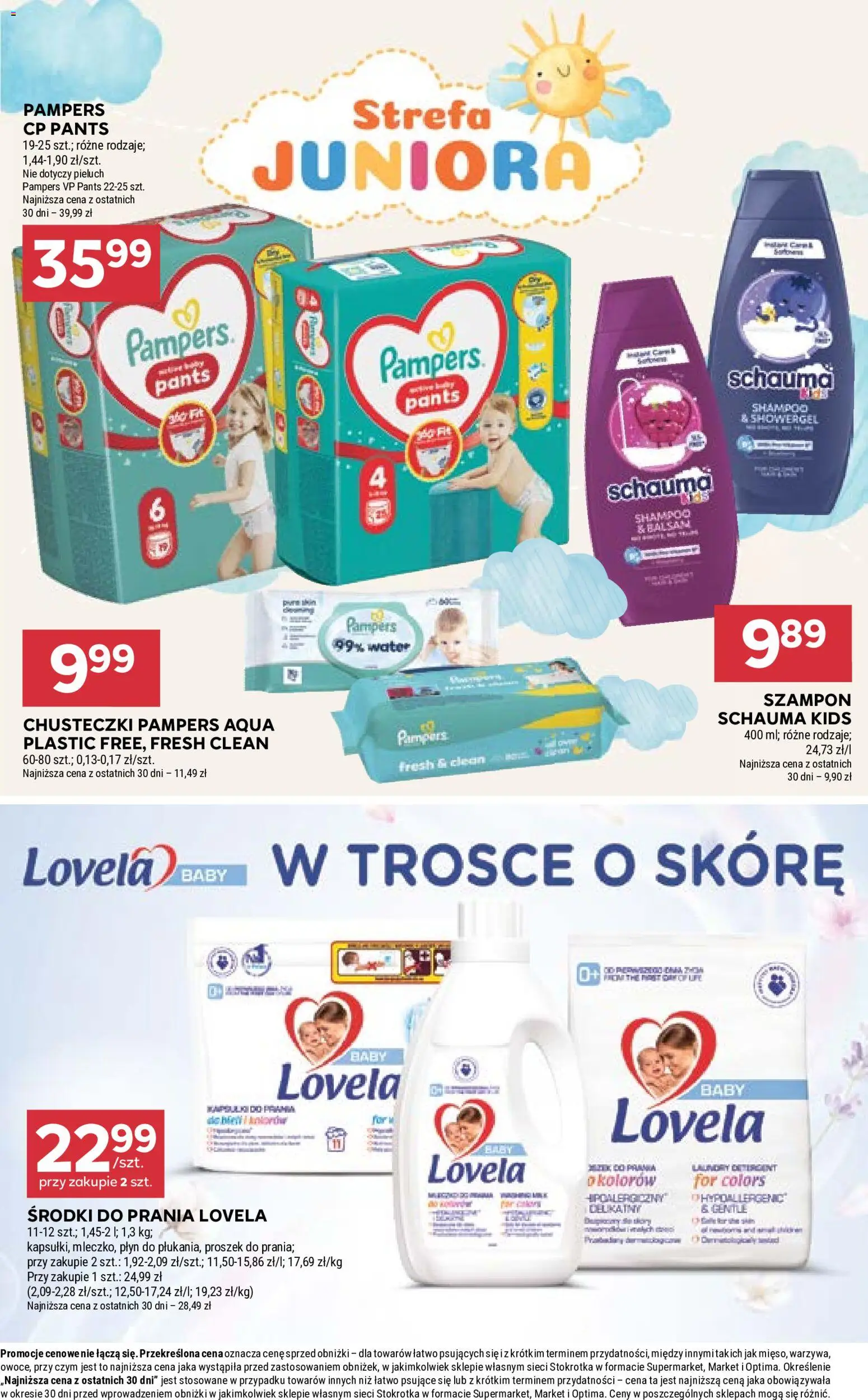 Stokrotka gazetka - Market od 03.09.2026 | Strona: 33 | Produkty: Chusteczki, Stokrotka, Szampon, Lovela