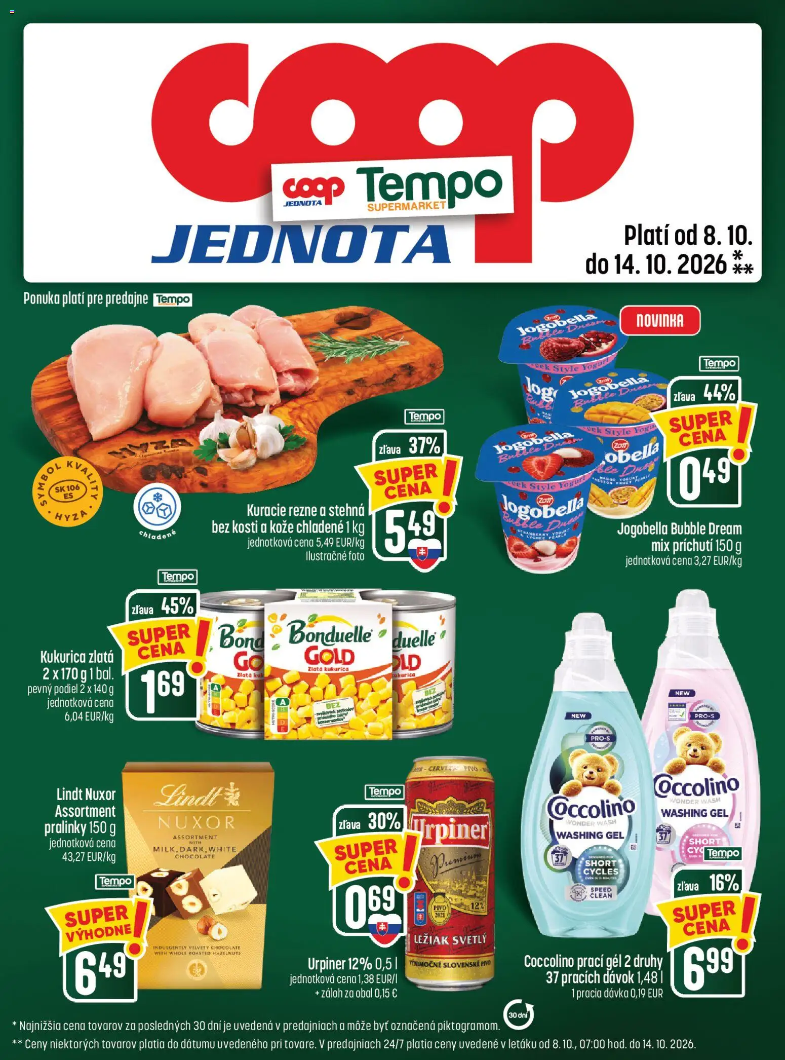 Nové COOP Jednota akcie – leták je platný od 08.10.2026 | Strana: 25