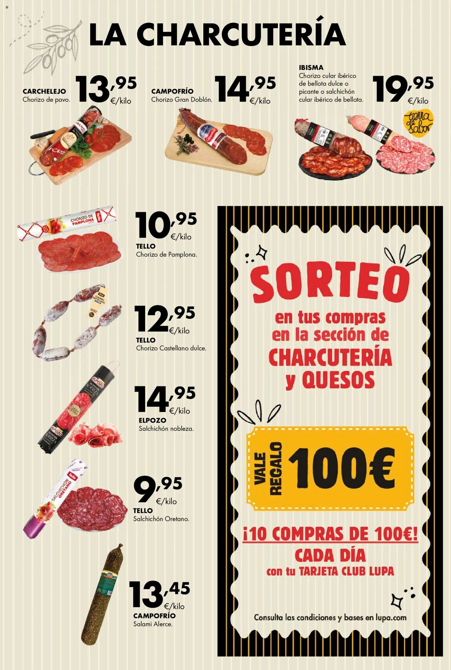 Lupa Supermercados folleto │ válido desde el 17/09/2026 | Página: 13 | Productos: Dulce, Salami