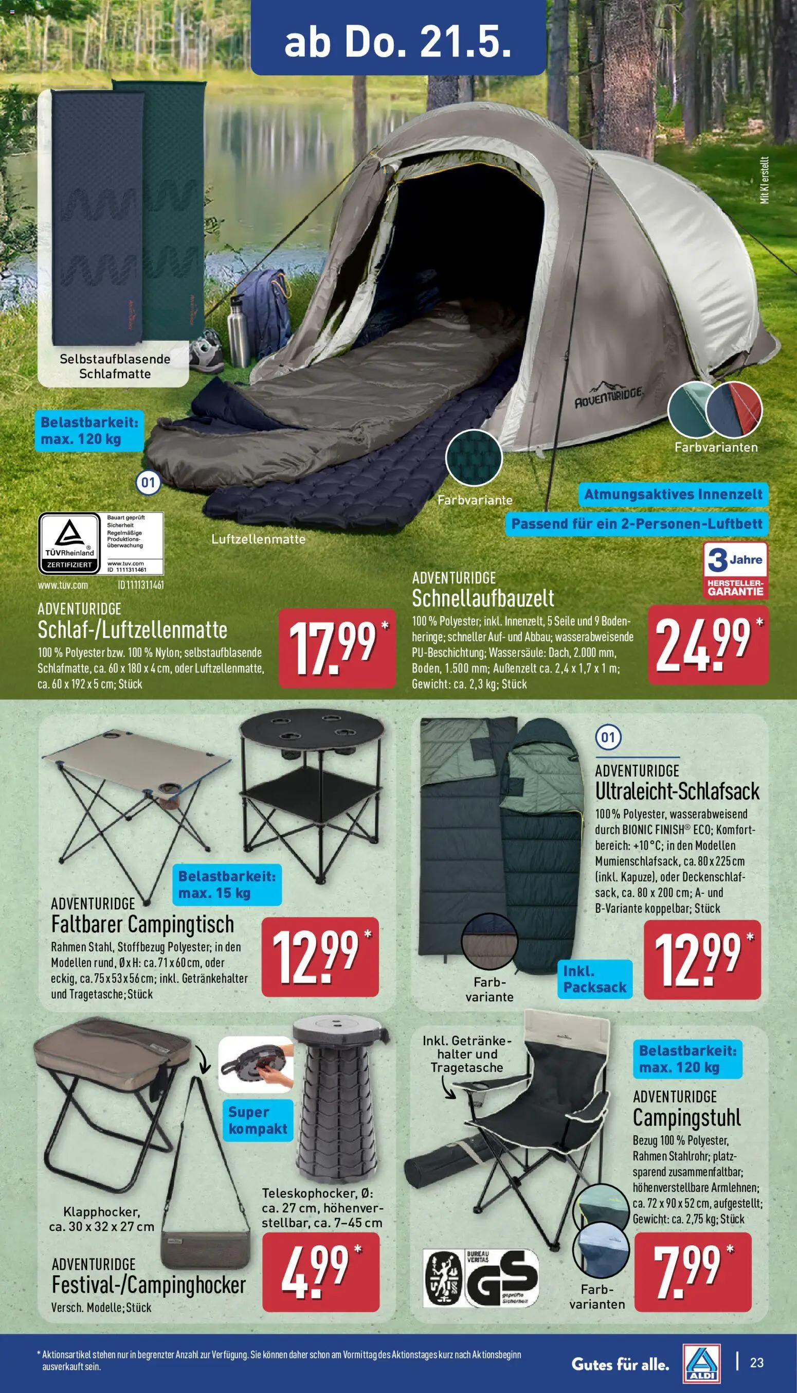 Aldi Prospekt 	 – gültig ab 18.05.2026 | Seite: 23