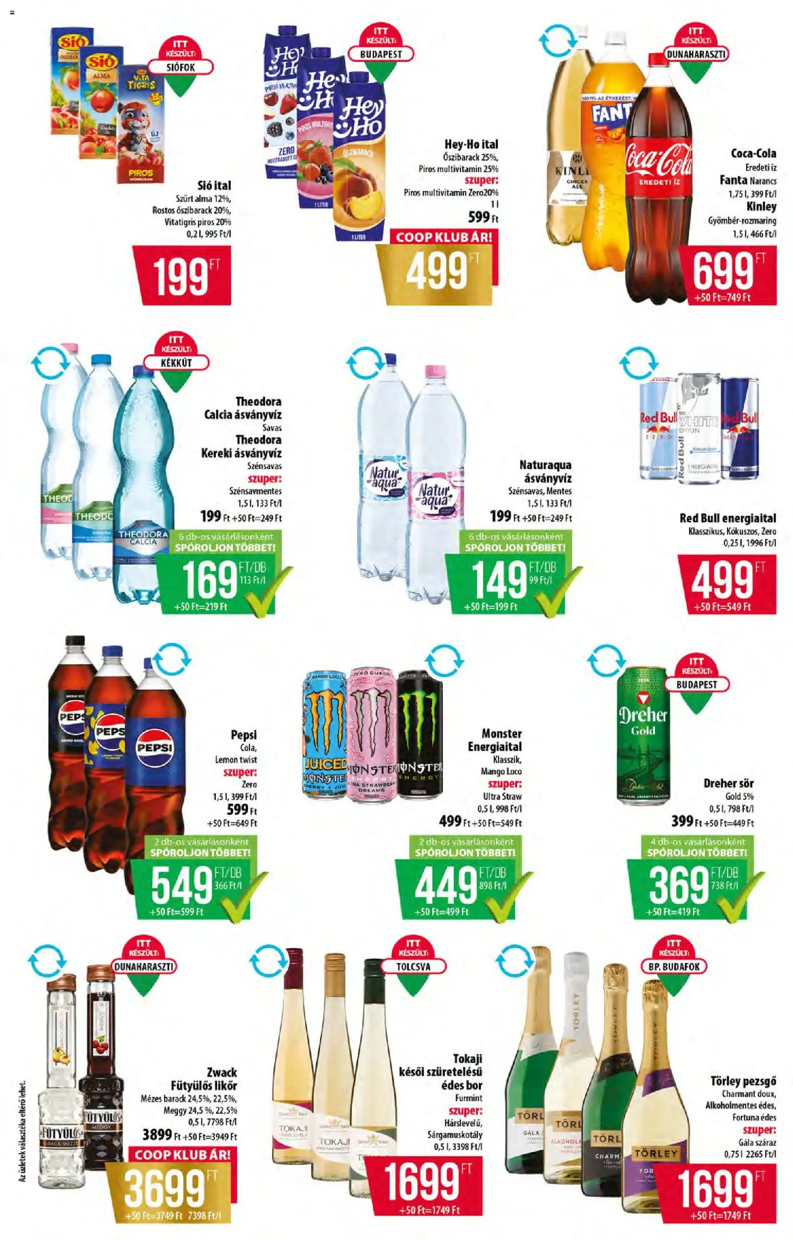 COOP akciós ujság - amely érvényes a következő dátumtól: 2026.10.01. | Oldal: 10
