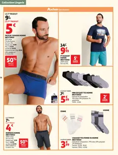 Auchan 25 jours hypers - Voorbeeld van een folder van Auchan, geldig van 21.04.2026 | Pagina: 38 | Producten: Boxers