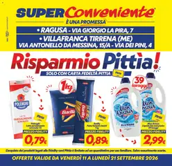 Anteprima del volantino SuperConveniente volantino Ragusa, Villafranca valido a partire dal 11/09/2026