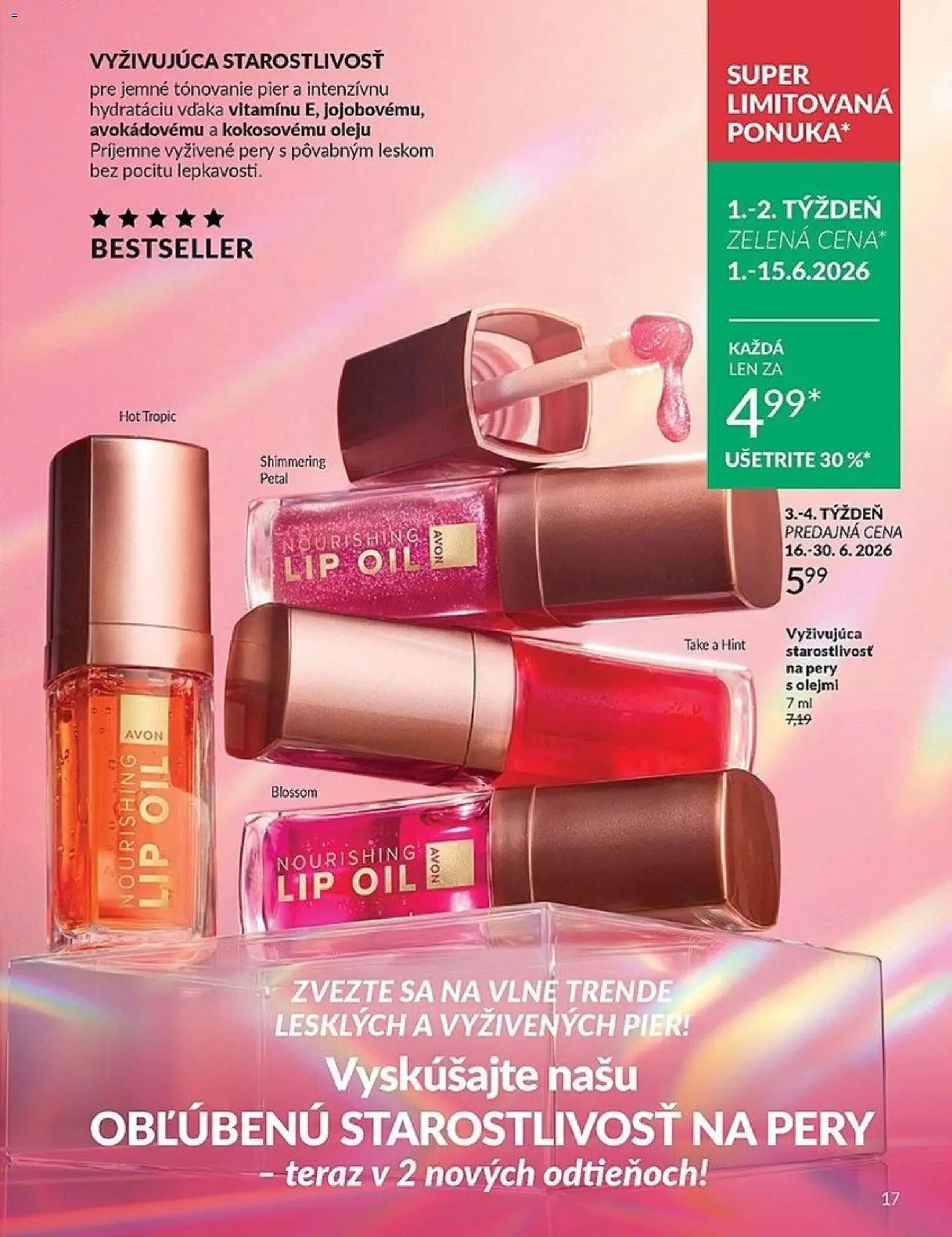Nové Avon akcie – leták je platný od 01.06.2026 | Strana: 17