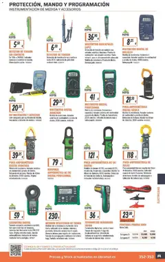 Vista previa Obramat folleto válido desde el 23.03.2026 | Página: 353 | Productos: Bolsa, Termómetro, Batería