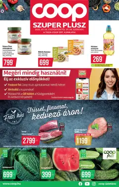 COOP - Szuper Plusz / Tisza - amely érvényes a következő dátumtól: 02.07.2026