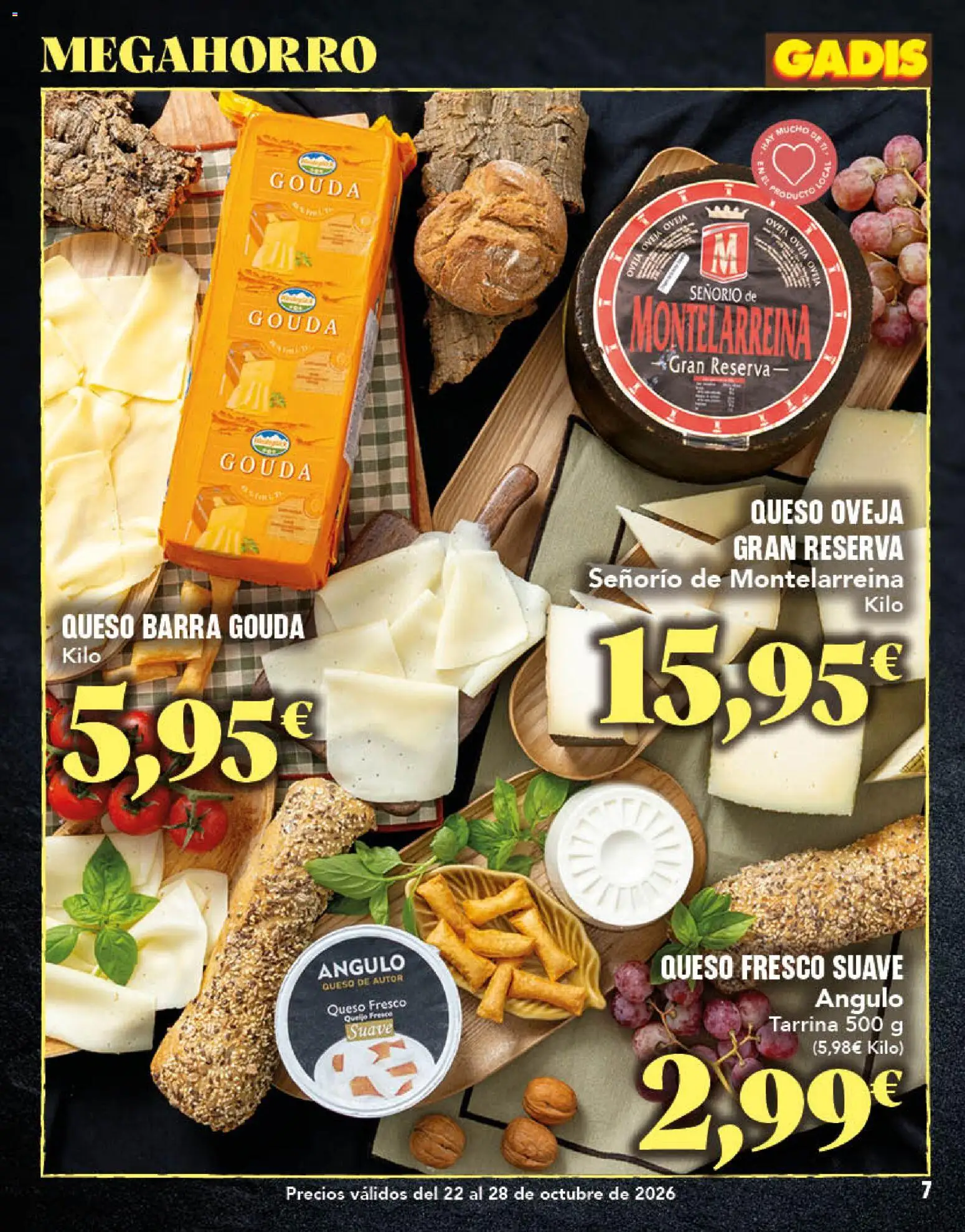 Gadis - folleto │ válido desde el 22/10/2026 | Página: 7 | Productos: Queso, Queso fresco