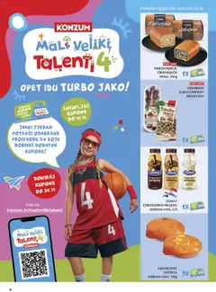 Konzum Katalog - Pregled kataloga iz trgovine Konzum, vrijedi od 14.10.2026 | Stranica: 4