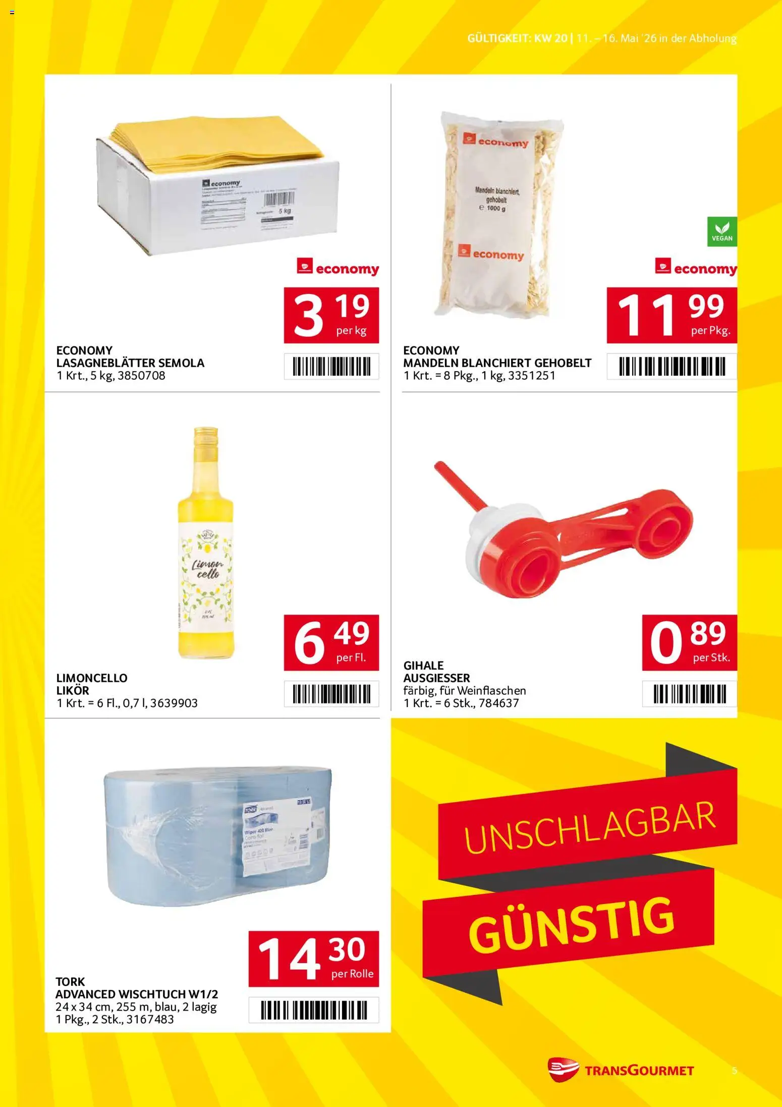 Transgourmet Flugblatt gültig ab 11.05.2026 | Seite: 5
