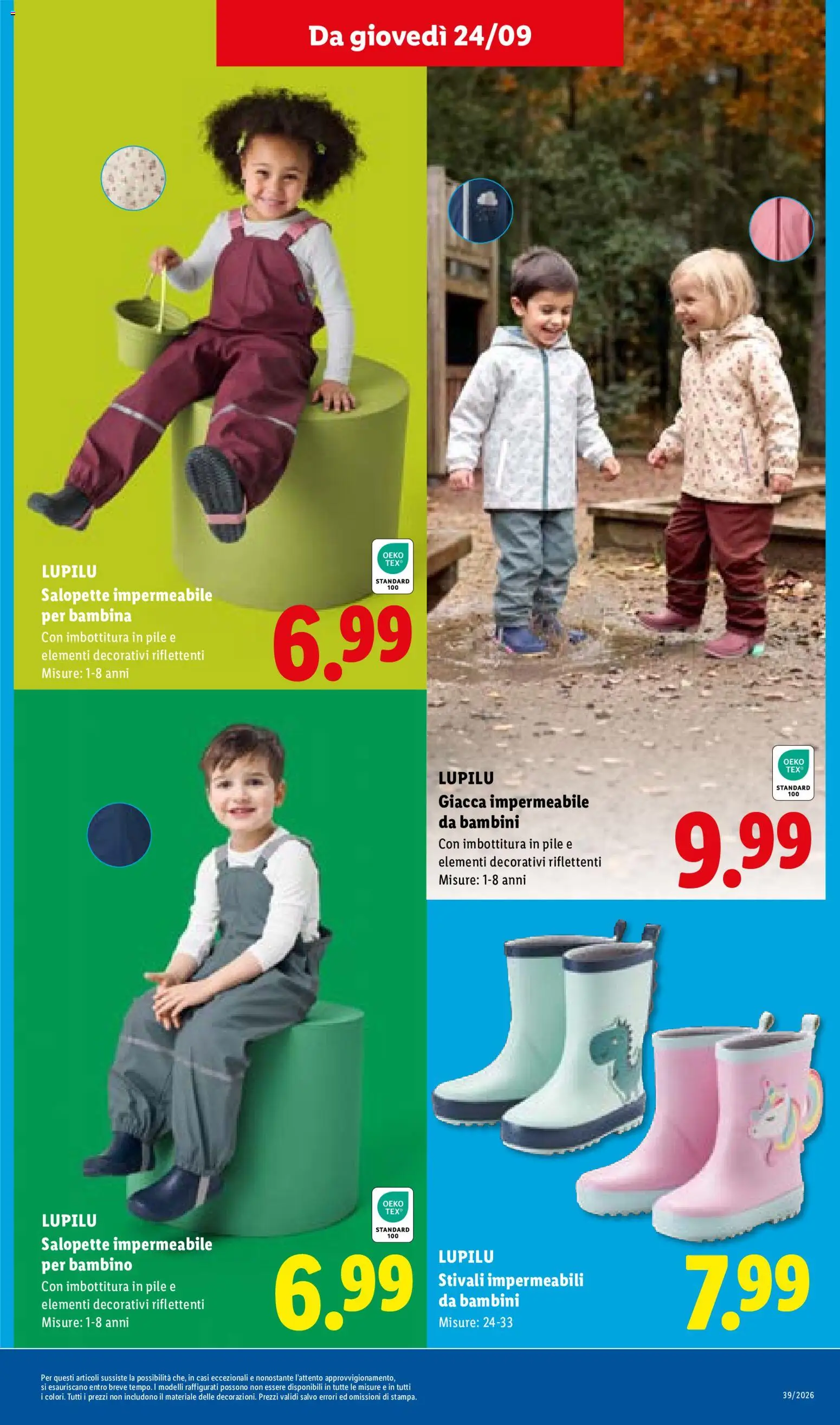 Volantino Lidl del 24/09/2026 | Pagina: 25 | Prodotti: Pile, Giacca, Stivali