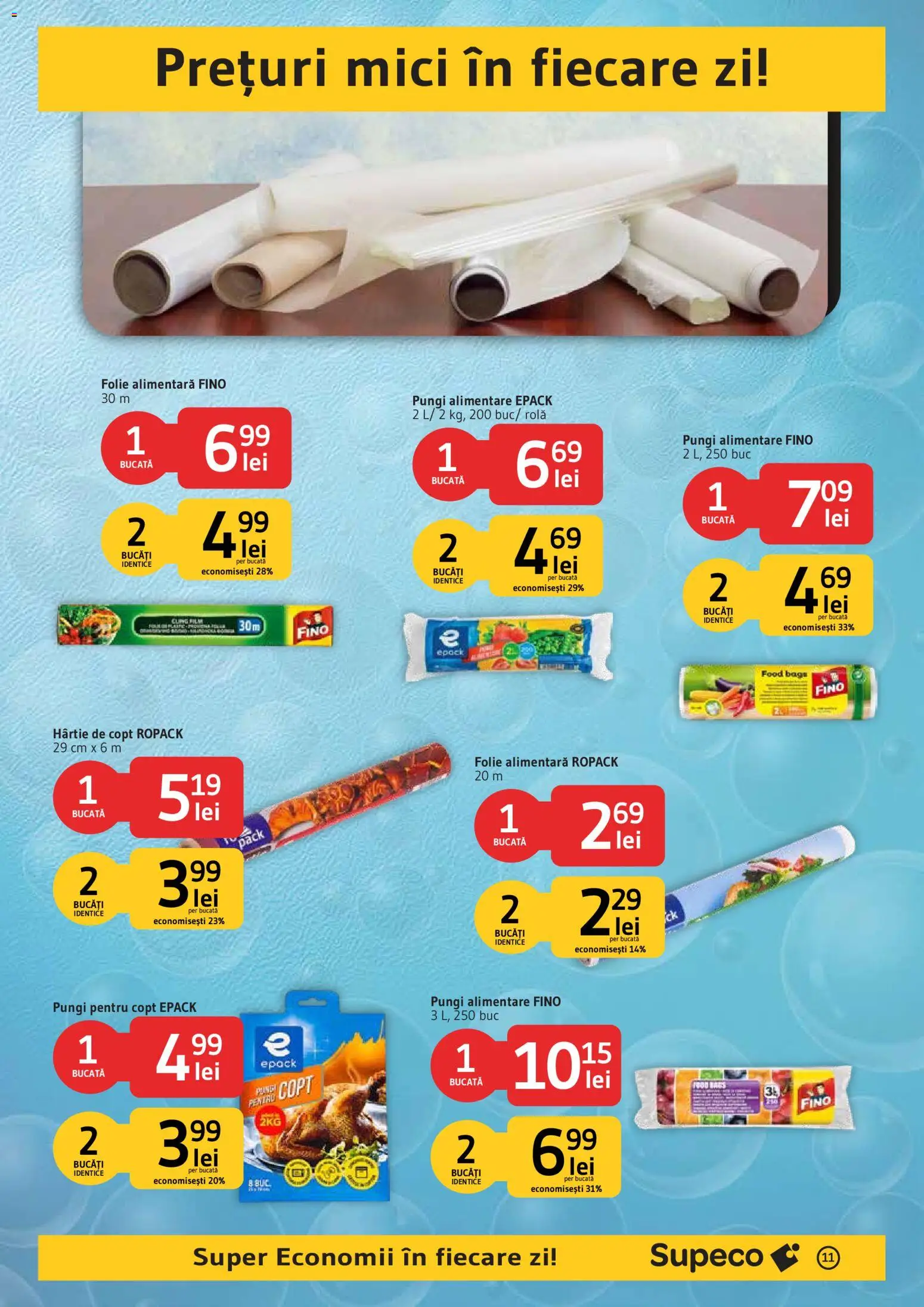 Noul catalog Supeco – valabil de la 11.10.2026 | Pagină: 11 | Produse: Mici