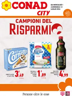 Anteprima del volantino Conad volantino City Sicilia valido a partire dal 01/07/2026
