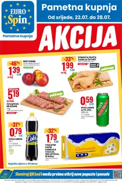 Eurospin Katalog - Pregled kataloga iz trgovine Eurospin, vrijedi od 22.07.2026