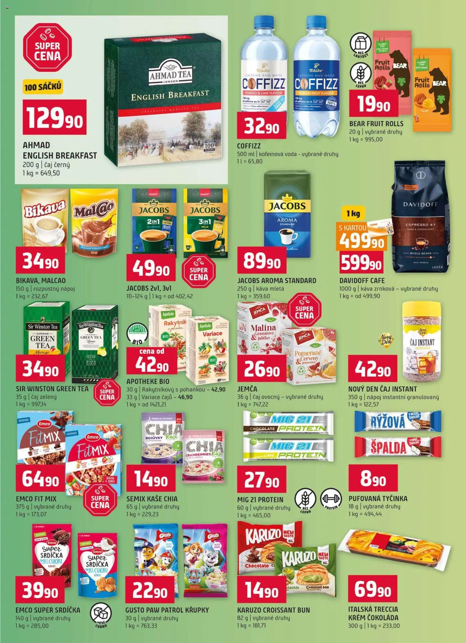 Terno leták od 12.08.2026 | Strana: 9 | Produkty: Čaj, Chia, Kokos, Kakao