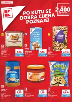 Tortilja čips, razne vrste 150 g - Pregled kataloga iz trgovine Kaufland, vrijedi od 08.07.2026 | Stranica: 24