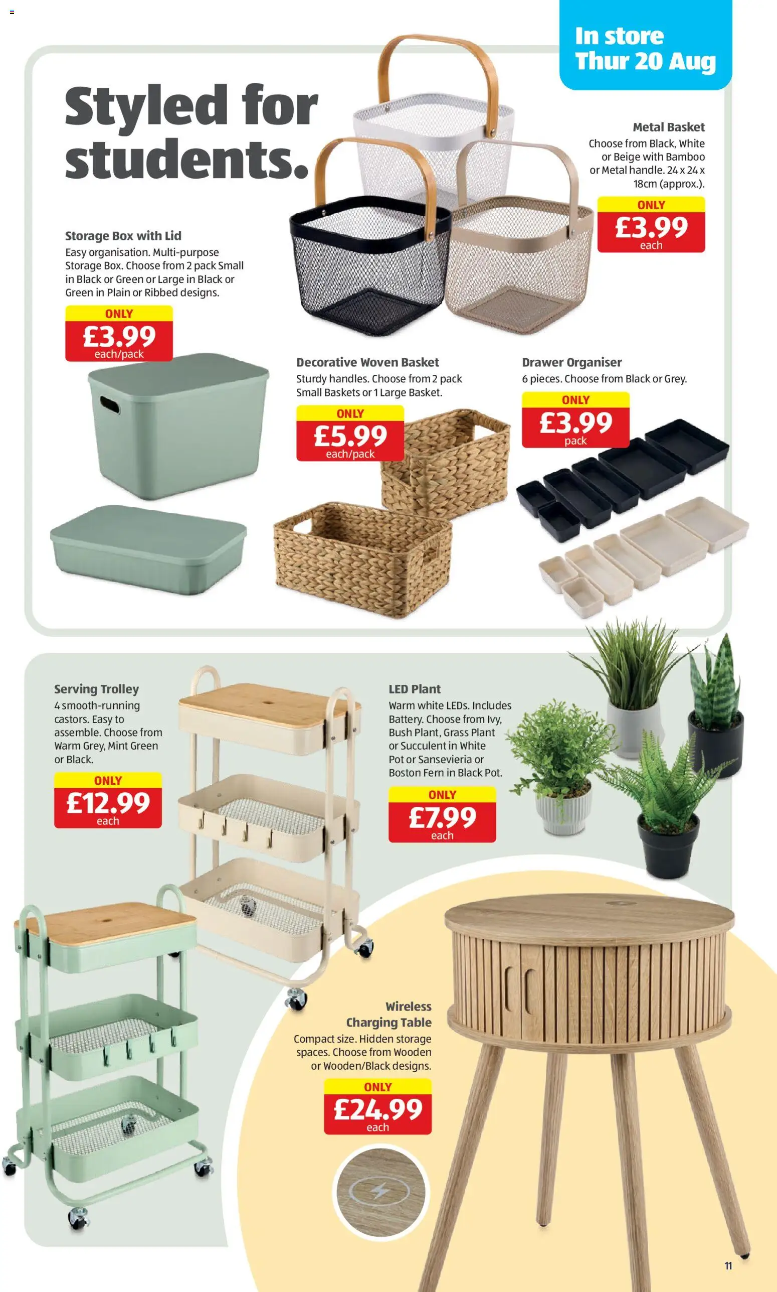 {H1} | Page: 11 | Products: Box, Basket, Pot, Storage box