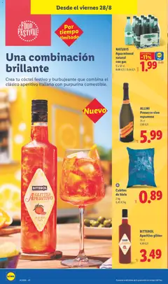 Vista previa NATURIS Agua mineral natural con gas, Agua mineral natural con gas válido desde el 24/08/2026 | Página: 26
