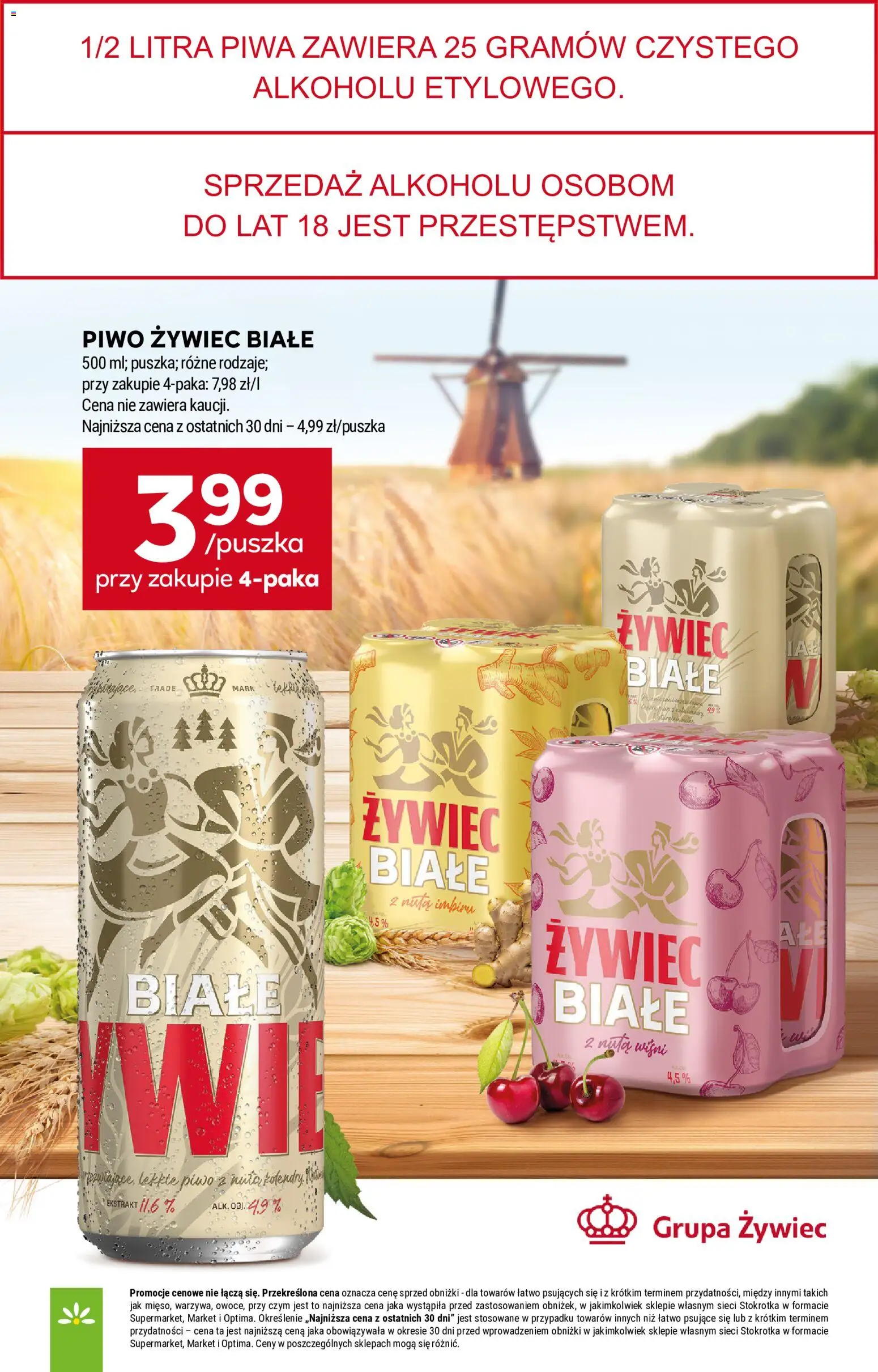 Stokrotka gazetka od 18.06.2026 | Strona: 37 | Produkty: Stokrotka, Piwo