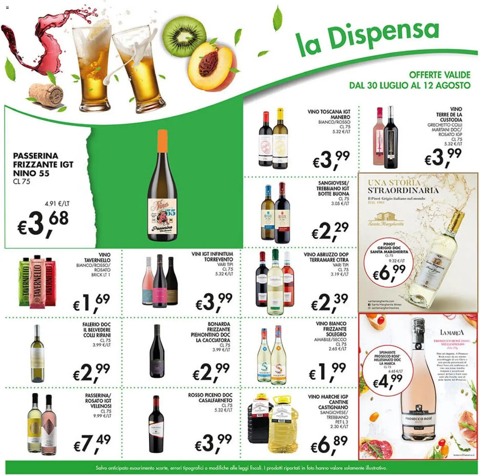 Volantino Coal del 30/07/2026 | Pagina: 13 | Prodotti: Prosecco, Vino, Spumante, Vino bianco