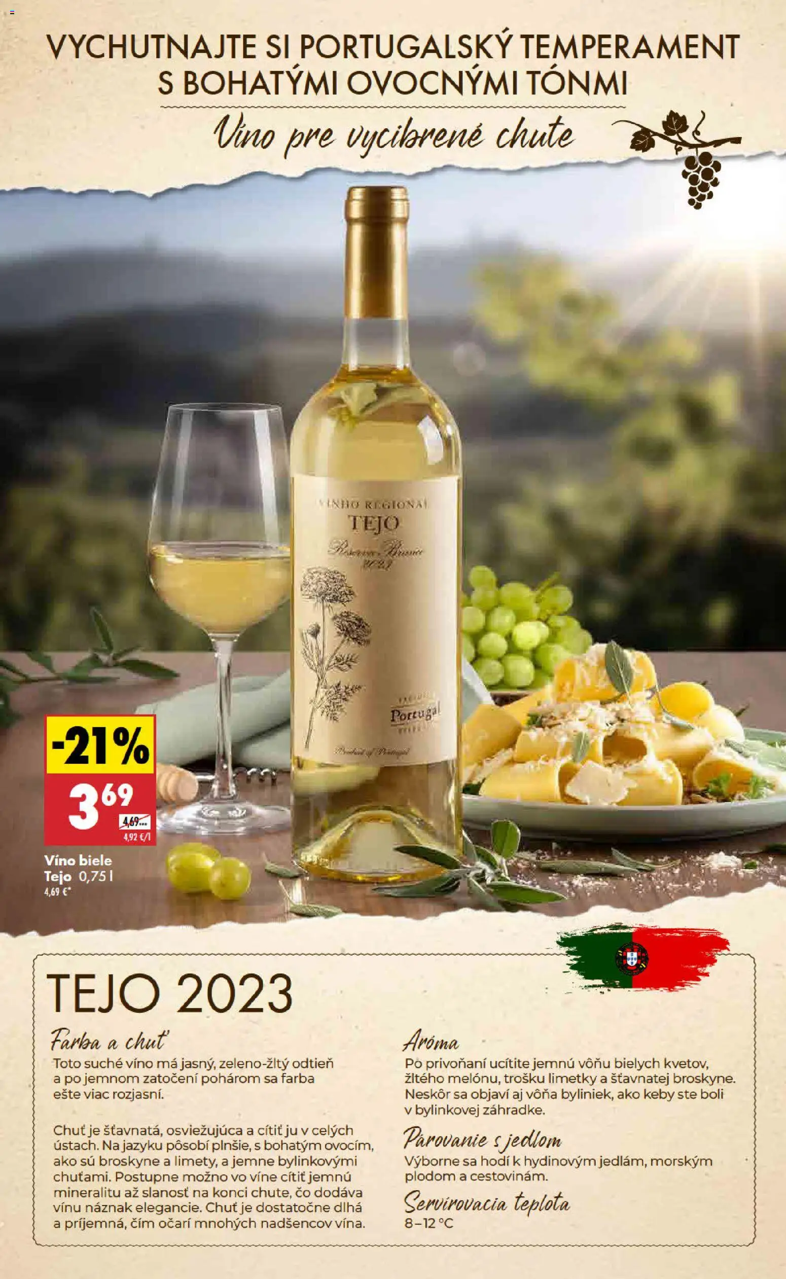 Nové Biedronka akcie – leták je platný od 03.09.2026 | Strana: 38 | Produkty: Víno, Broskyne