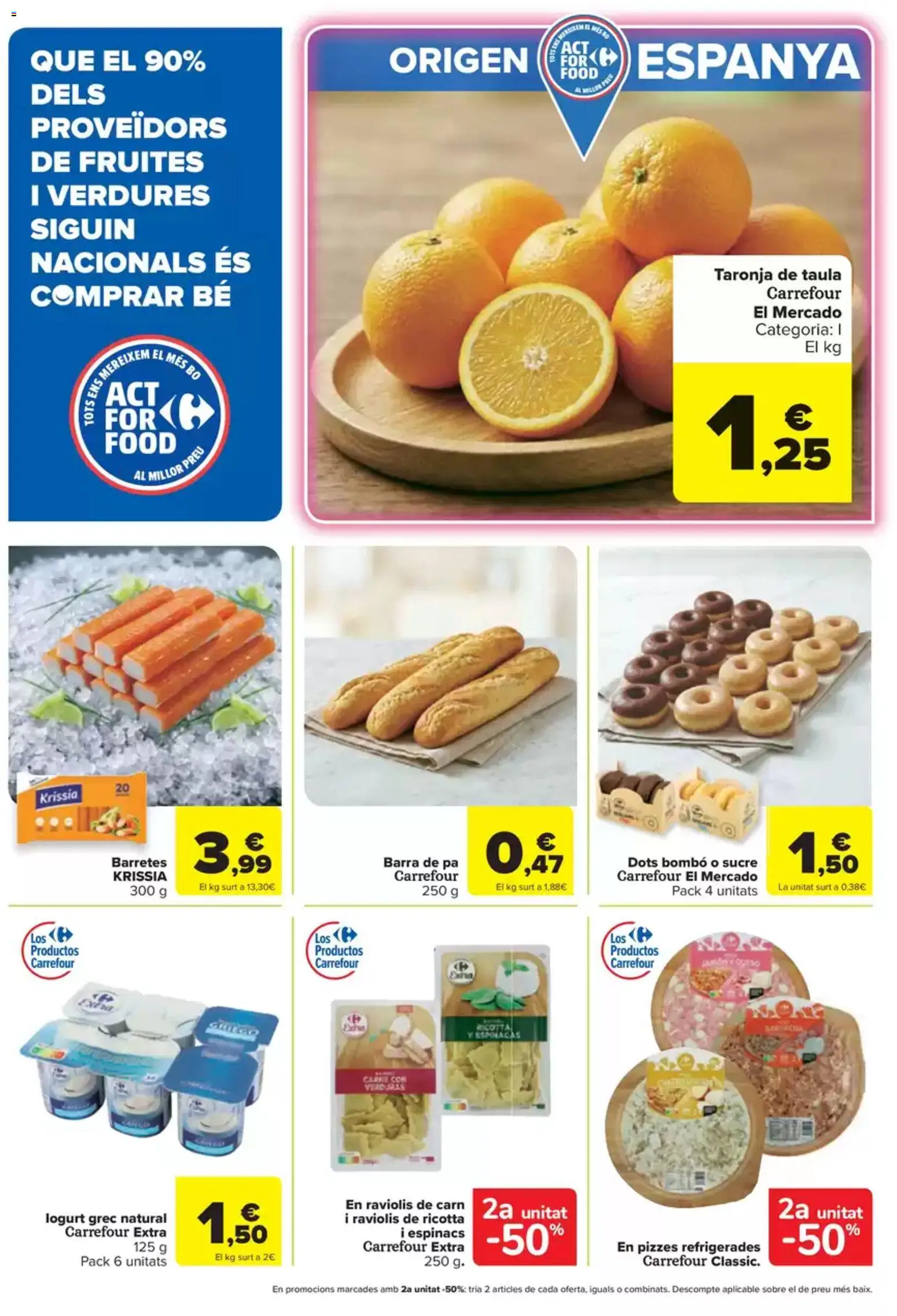Carrefour Express folleto │ válido desde el 10/09/2026 | Página: 2 | Productos: Espinacas, Ricotta
