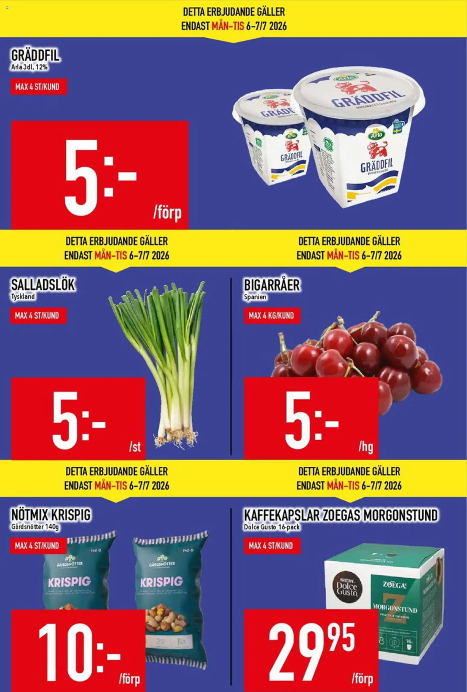 Matdax reklamblad aktuell från 06/07/2026 | Sida: 2