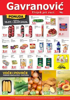 Gavranović Katalog - Pregled kataloga iz trgovine Gavranović, vrijedi od 16.07.2026