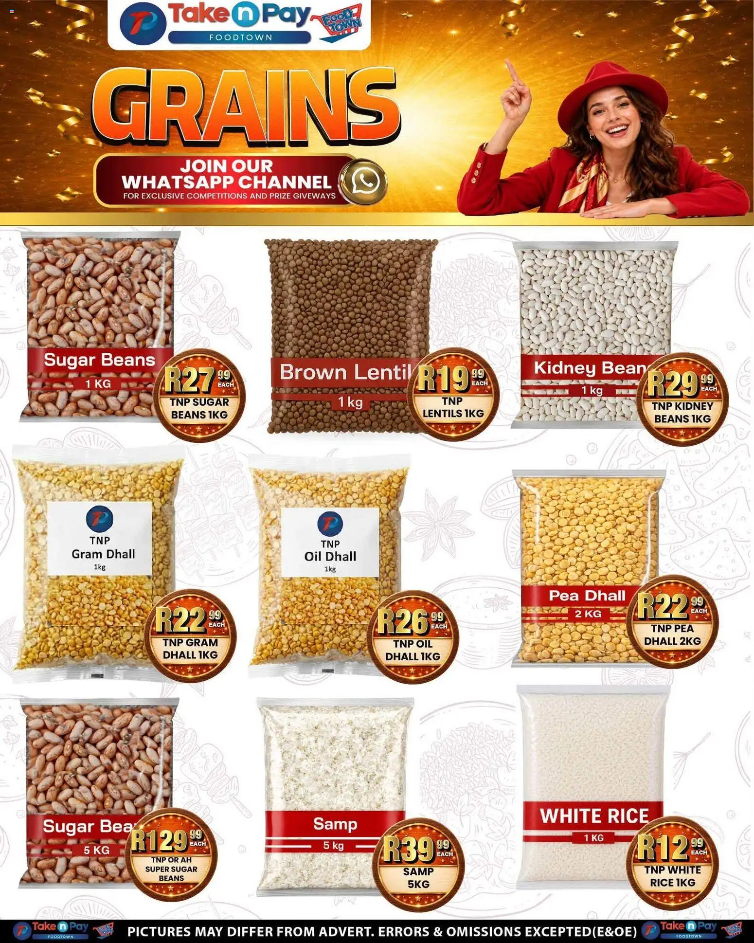New Take n Pay catalogue – valid from 17/08/2026 | Page: 26 | Products: Oil, Rice, Sugar, Pea