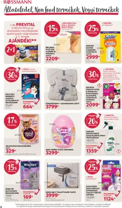 Rossmann akciós újság - amely érvényes a következő dátumtól: 2026.09.07. | Oldal: 18 | Termékek: Utántöltő, Harisnya, Plüss, Swiffer