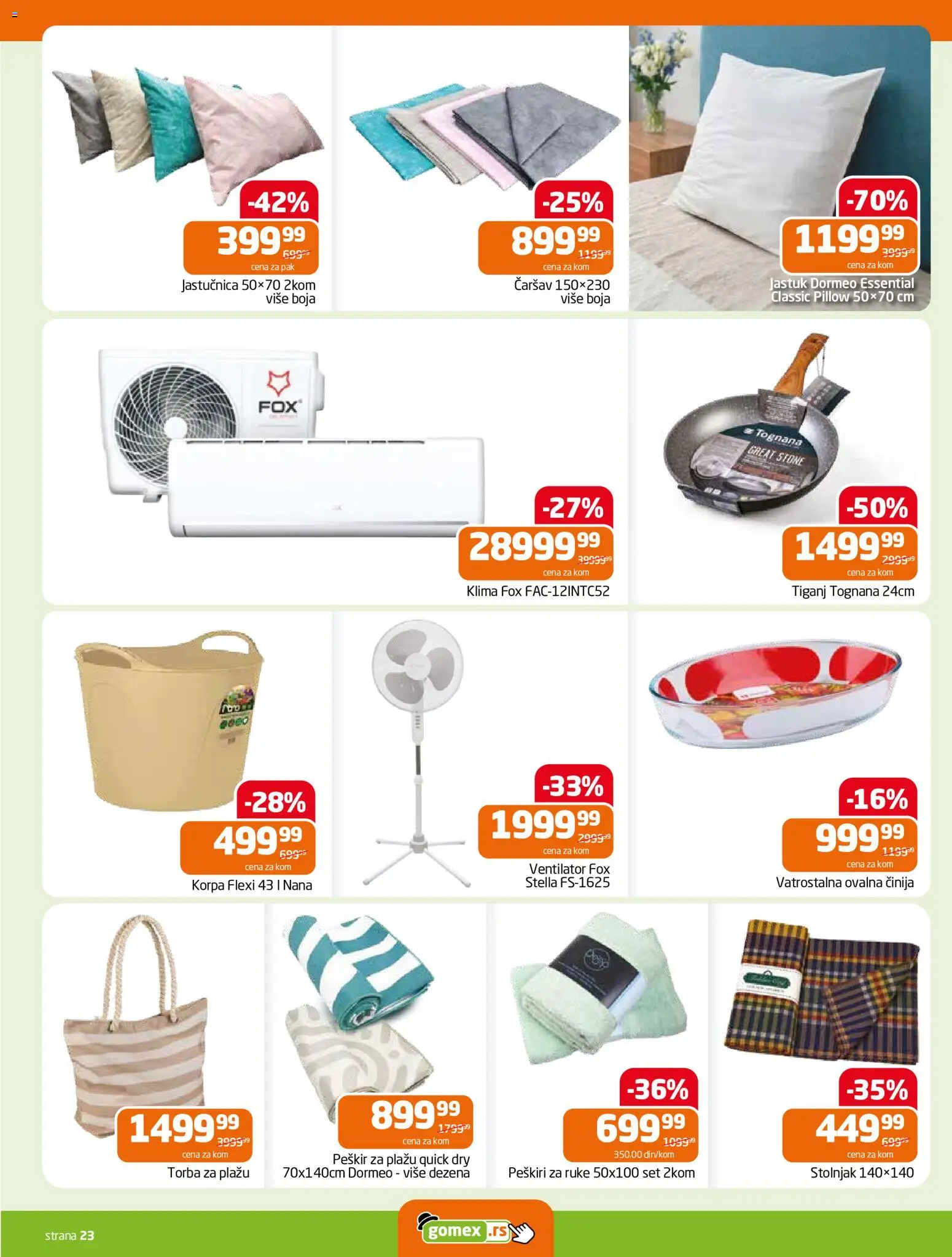 Gomex katalog - važi od 08.07.2026 | Strana: 23
