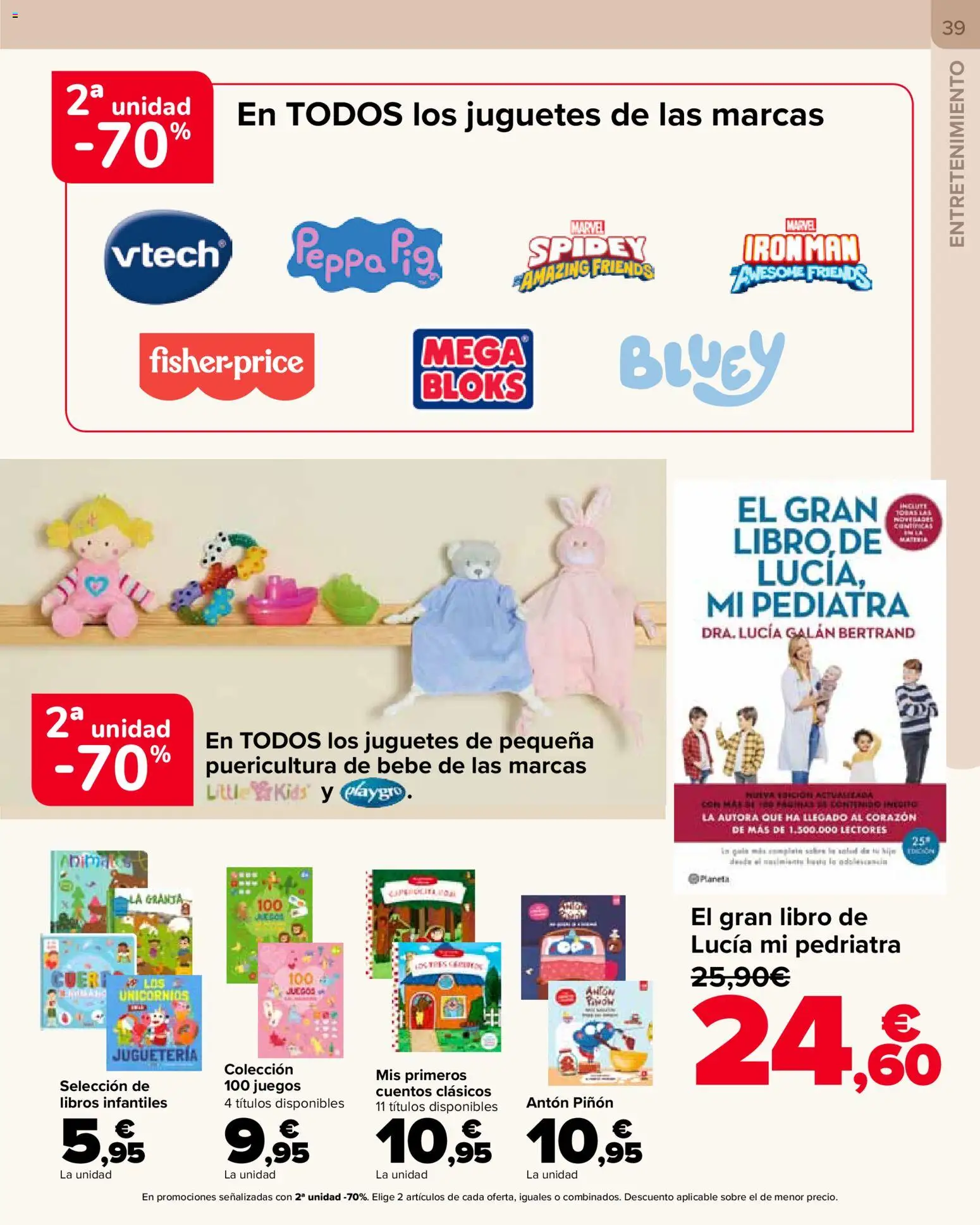 Carrefour folleto Bebé │ válido desde el 26/08/2026 | Página: 39 | Productos: Libros, Juguetes
