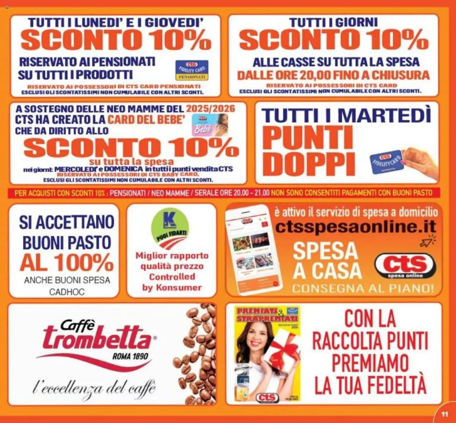Volantino CTS del 02/10/2026 | Pagina: 11 | Prodotti: Caffè