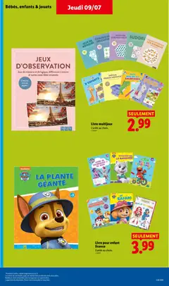 LIDL - Prévisualisation de LIDL catalogue valide à partir de 09/07/2026 | Page: 43