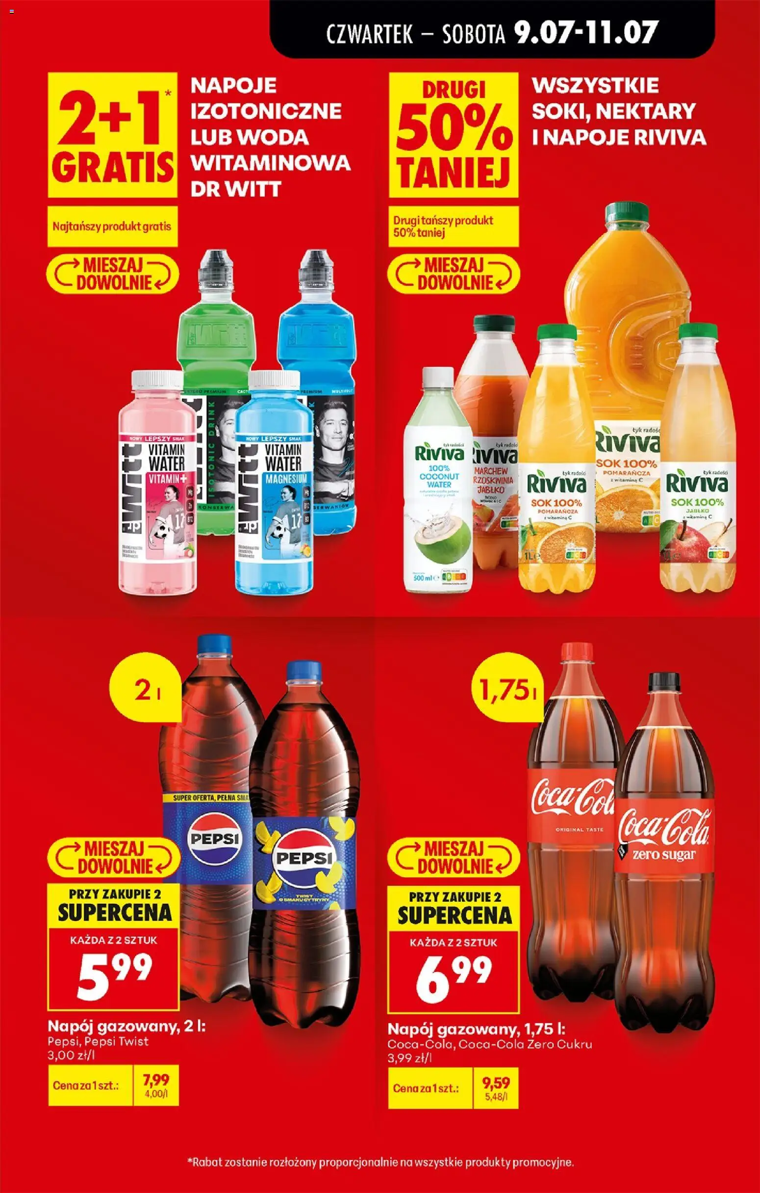 Biedronka Polsko leták - Codziennie niskie ceny od 09.07.2026 | Strana: 15 | Produkty: Pepsi