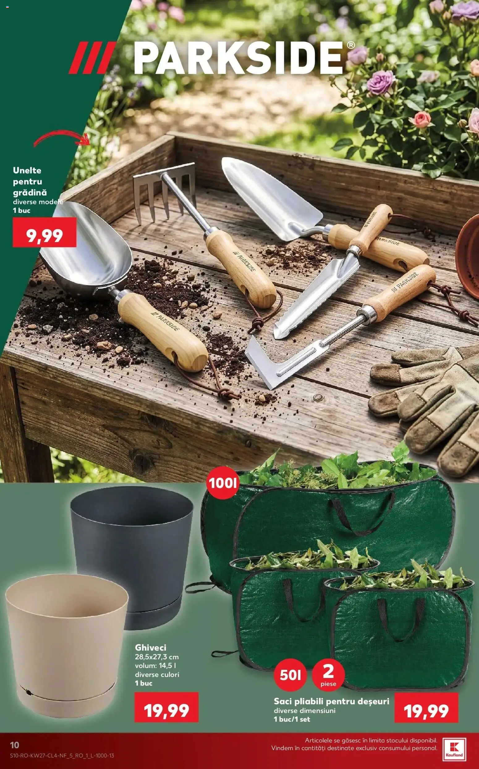 Noul catalog Kaufland – valabil de la 01.07.2026 | Pagină: 10 | Produse: Ghiveci