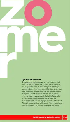 Hema folder - Magazine - Voorbeeld van een folder van Hema, geldig van 01.06.2026 | Pagina: 2