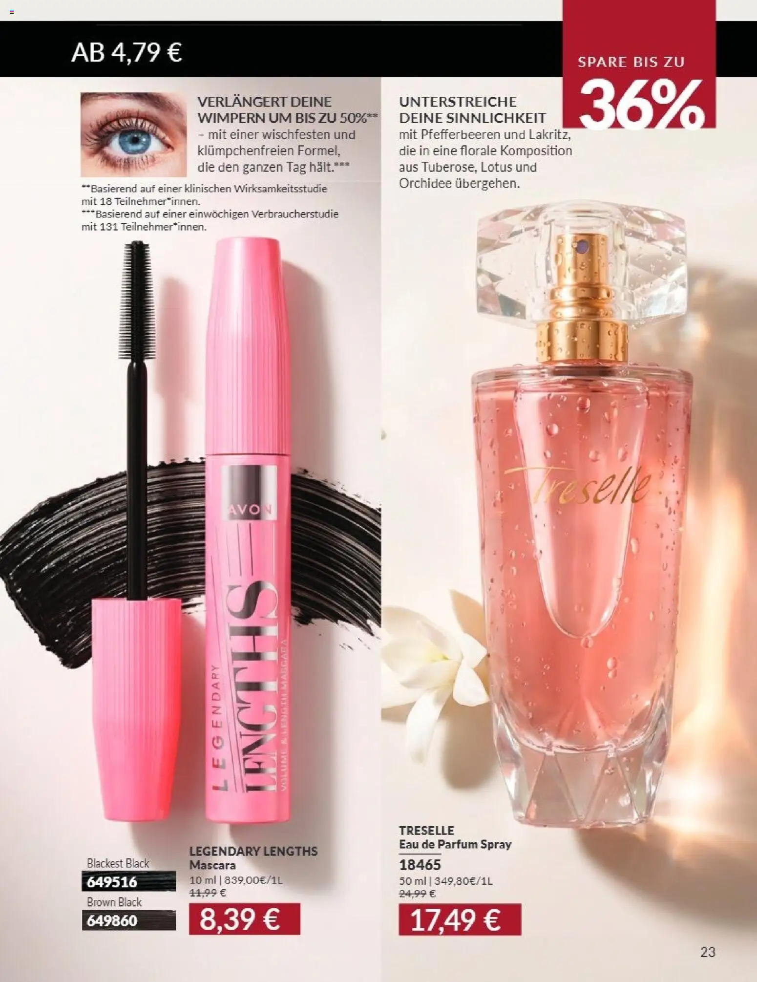 AVON Katalog September 2026 – gültig ab 01.09.2026 | Seite: 19 | Produkte: Orchidee, Parfüm, Eau de Parfum, Mascara