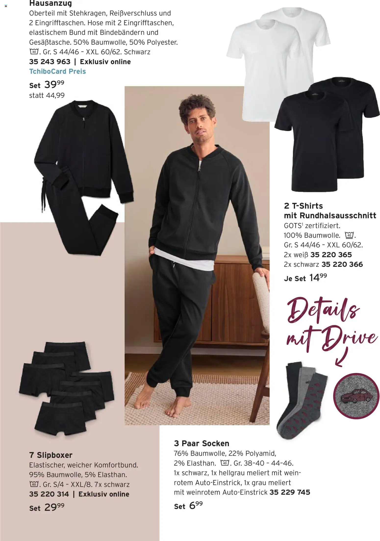 Prospekt Tchibo Ladies Farbenspiel – gültig ab 23.09.2026 | Seite: 12 | Produkte: Hose, Socken, Wein