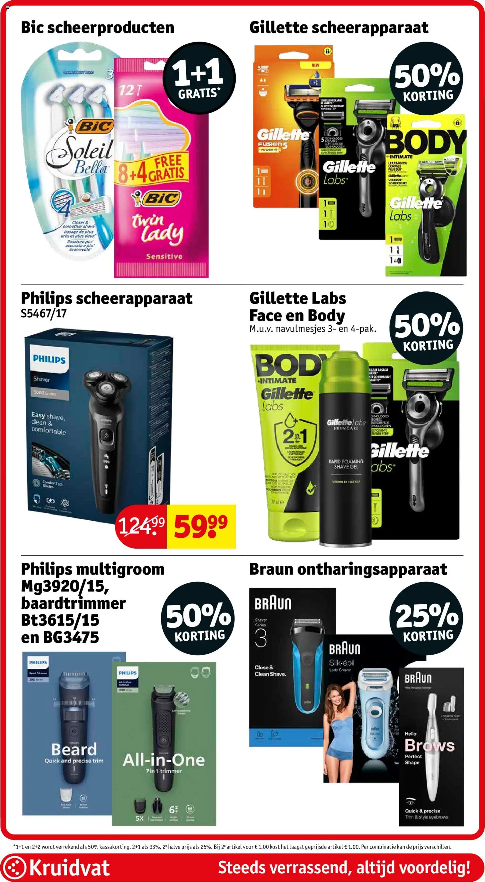 {H1} | Pagina: 56 | Producten: Scheerapparaat, Epilator, Trimmer, Kan