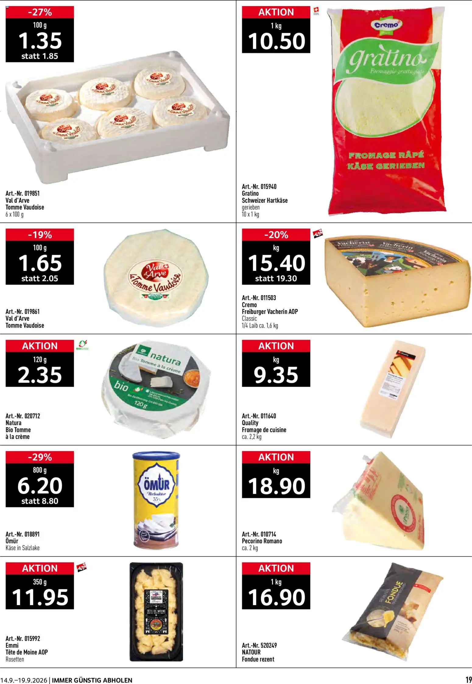 Prodega aktionen – gültig ab 14.09.2026 | Seite: 19