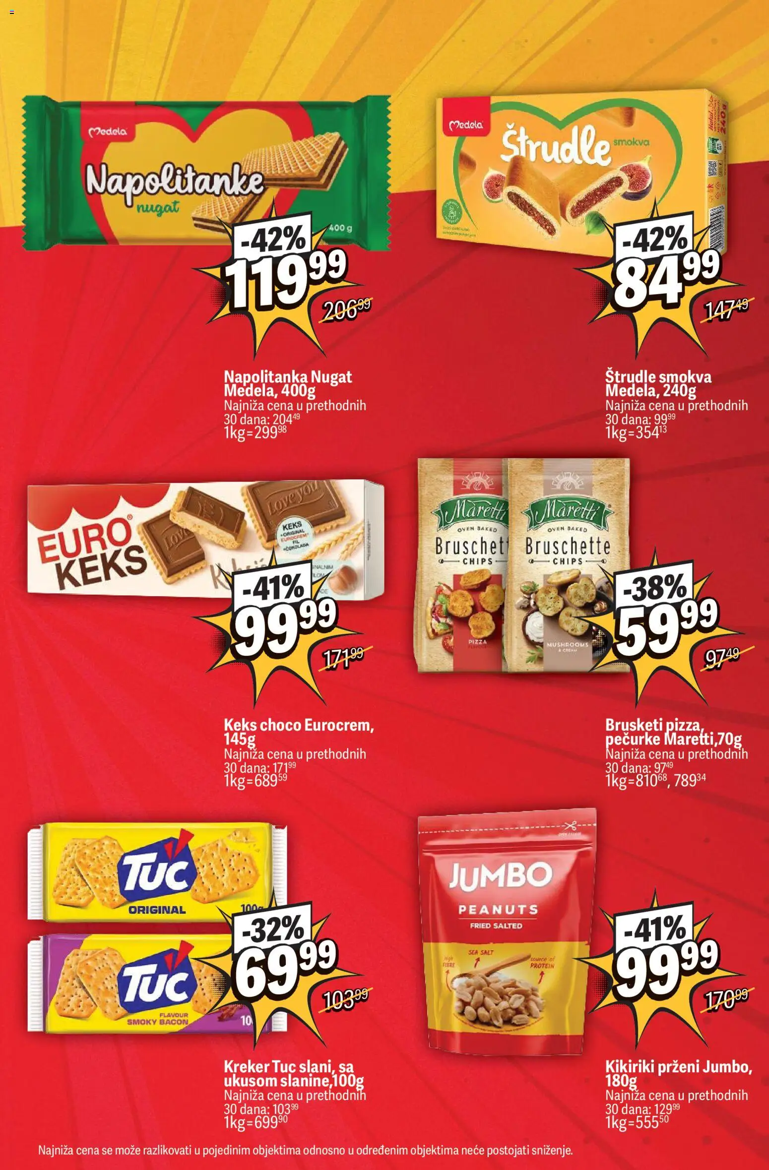 Maxi katalog - važi od 09.07.2026 | Strana: 11 | Proizvode: Protein, Brusketi, Kikiriki, Napolitanke