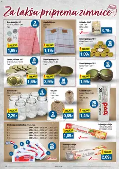 NTL Katalog - Pregled kataloga iz trgovine NTL, vrijedi od 09.09.2026 | Stranica: 4 | Proizvodi: Folija, Krpa, Čaše, Aluminijska folija