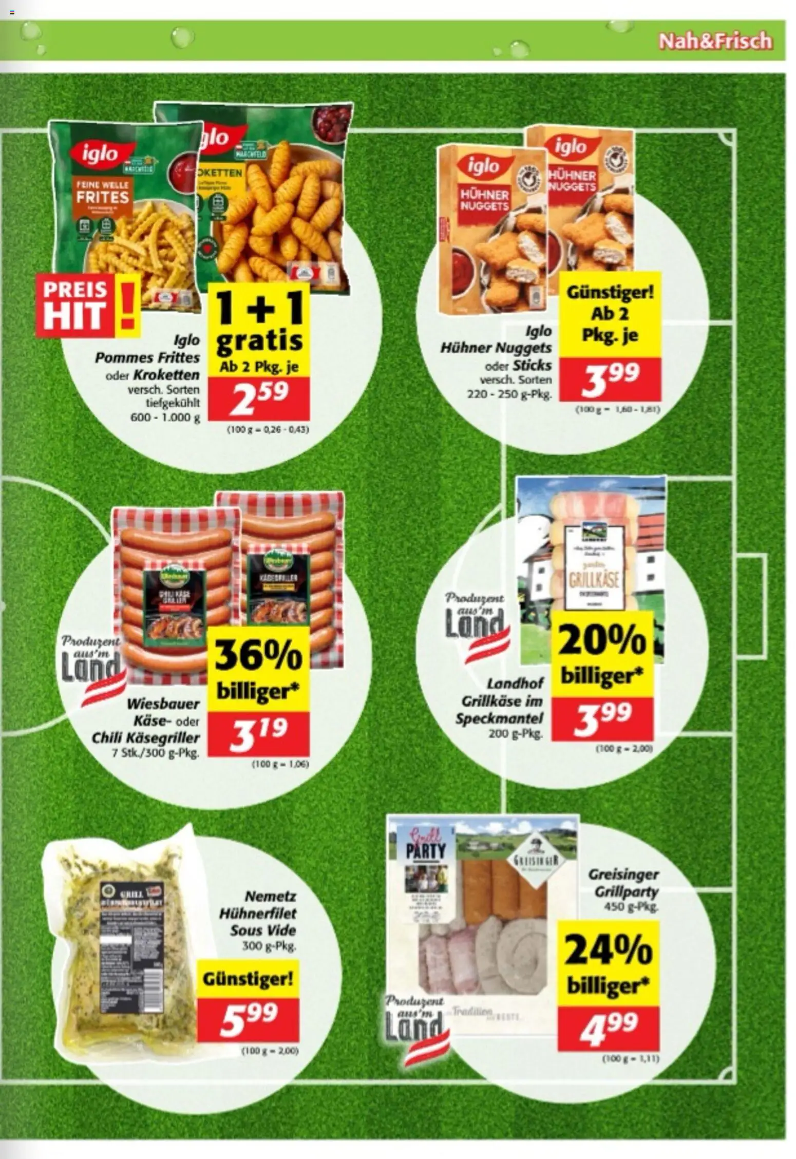 Nah und Frisch Flugblatt gültig ab 15.07.2026 | Seite: 3 | Produkte: Chili, Käse