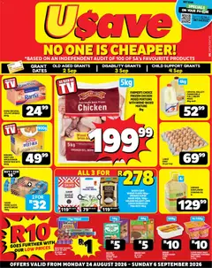 Usave specials catalogue – valid from 24/08/2026
