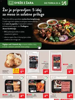 Spar katalog akcije – veljaven od 17.06.2026 | Stran: 13 | Izdelki: Čevapčiči, Zar, Kos, Nabodala