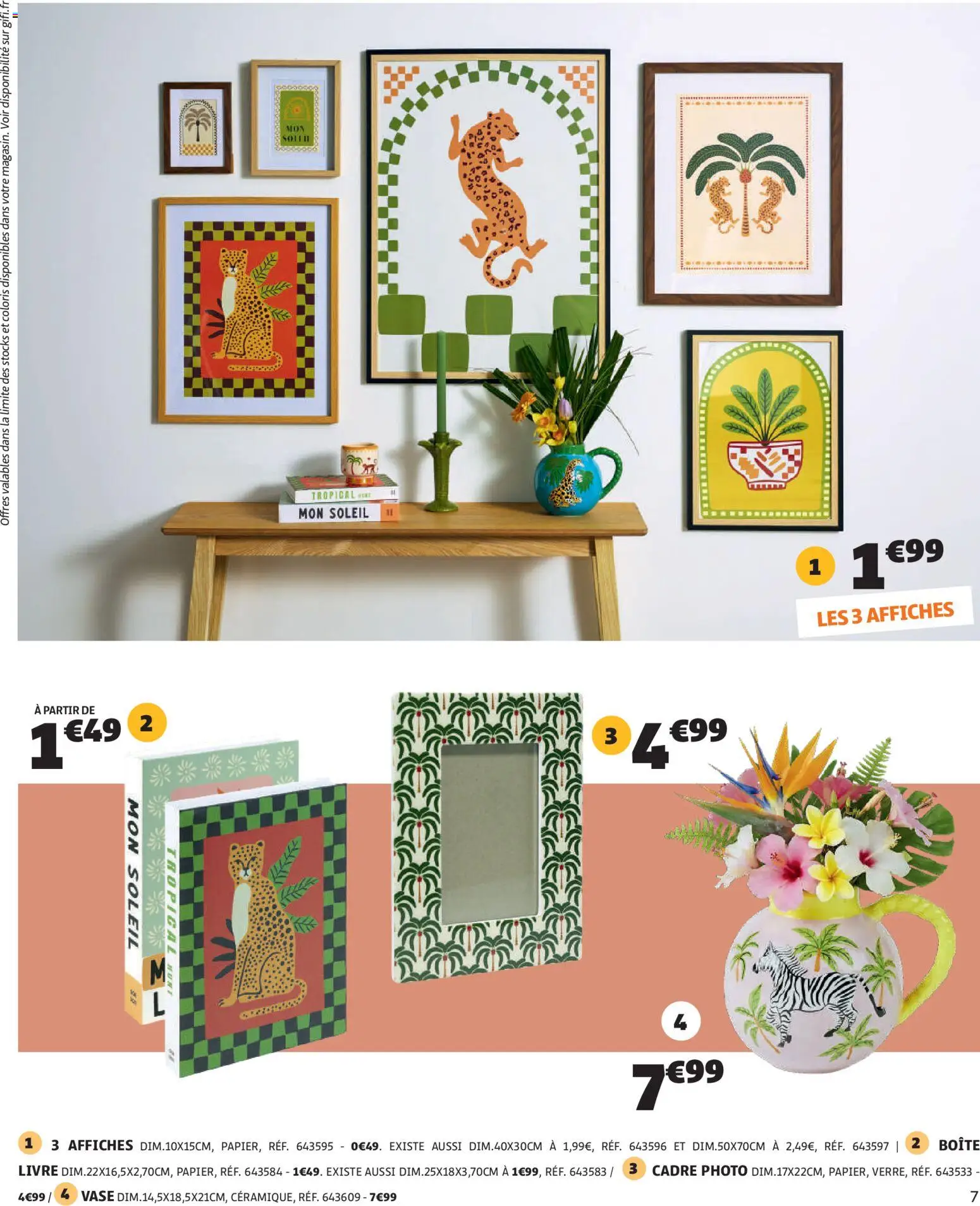 {H1} | Page: 9 | Produits: Vase, Livre, Cadre