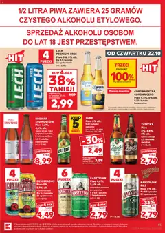 Pogląd oferty "PIWO KRAFTOWE, Away we go New England Pale Ale, Fruityverse Gose 0,5 l butelka bezzwrotna" - ważna od 22.10.2026 | Strona: 55